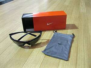 Nike Skylon Ace Swift Sunglasses Blk/Blue Frames/Grey Lens Carrying 