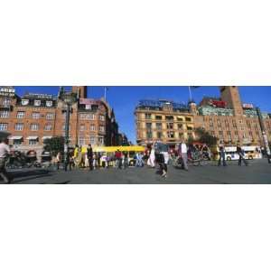 Low Angle View of Buildings in a City, City Hall Square, Copenhagen 
