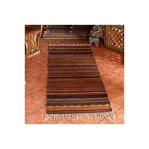  Zapotec rug, Glowing Embers (2.5x6.5)