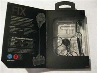 Skullcandy Fix Earphones Black/Black S3FXDM 033, MSRP $39.99  