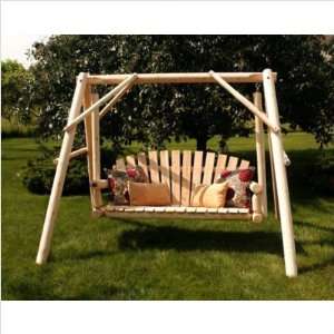  Moon Valley Rustic M110 4 Lawn Swing Finish Unfinished 