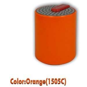  Muse Mini Portable Speaker Orange Bluetooth Electronics