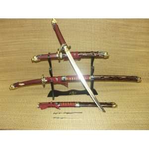  Japanese Dragon Sword Set