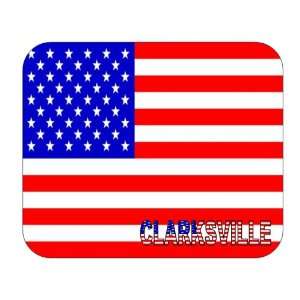  US Flag   Clarksville, Tennessee (TN) Mouse Pad 