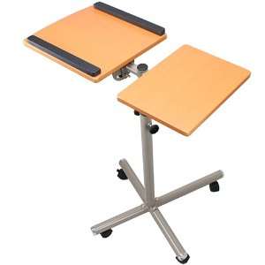  Portable Laptop Notebook Desk Laptop Cart Double Boards 