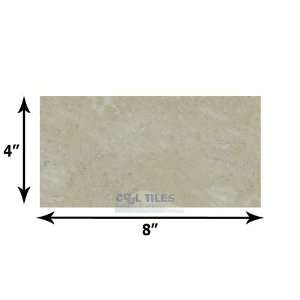 Clear view tiles   4 x 8 subway classic filled & polished travertine