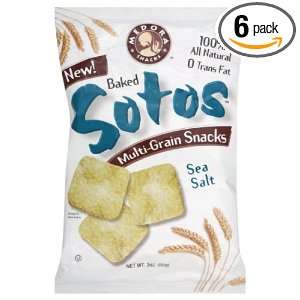 Medora Snacks Sea Salt, Sotos, 3 ounces Grocery & Gourmet Food