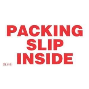  2 x 4 Packing Slip Inside Labels (500 per Roll) Office 