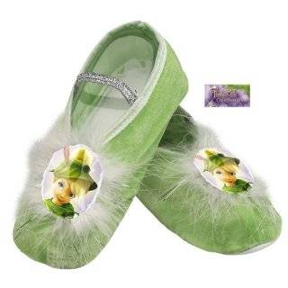 Girls Tinkerbell Ballet Slippers by Spook Shop