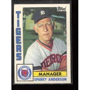  1984 Topps #259 Sparky Anderson Sports Collectibles