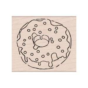  Sprinkle Donut   Rubber Stamps Arts, Crafts & Sewing