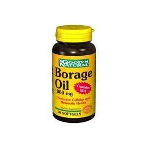 Borage Oil 1000mg   Promotes Cellular & Metabolic Health, 50 sg,(Good 