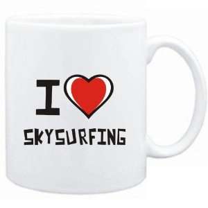  Mug White I love Skysurfing  Sports
