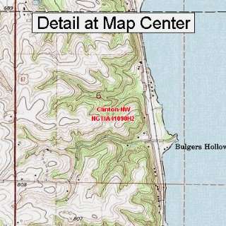   Map   Clinton NW, Iowa (Folded/Waterproof)