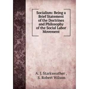  the Social Labor Movement S. Robert Wilson A. J. Starkweather  Books