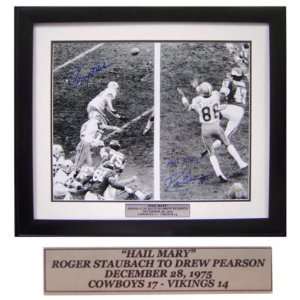 Roger Staubach and Drew Pearson Dallas Cowboys   Hail Mary Tribute 