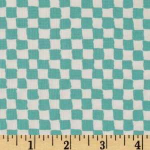   Miller Clown Check Sky Fabric By The Yard Arts, Crafts & Sewing