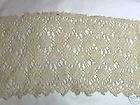 Old Ecru Lace, two pieces, beautiful pattern  