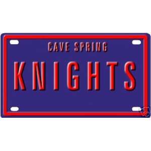  Cave Spring High School   Roanoke, VA Booster Club License 