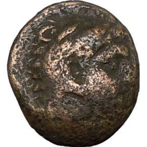   as Hercules 336BC Authentic Ancient Greek Coin w CLUB 