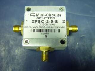 Mini Circuits 2 Way, 0 Degree Coaxial SMA Power Splitter/Combiner ZFSC 