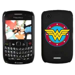 Wonder Woman   Emblem Circular design on BlackBerry Curve 9300 Case by 