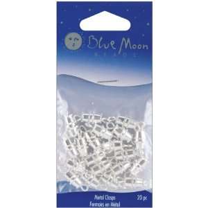  New   Blue Moon Value Pack Metal Clasps Barrel Silver 20 