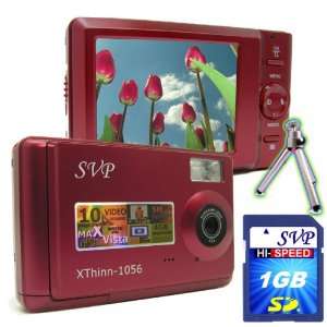  SVP Xhtinn 1056R 10MP Max. Digital Camera with 2.5 LCD 