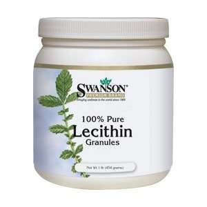  100% Pure Lecithin Granules (Non GMO) 16 oz (454 grams 