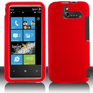  HTC 7575 Arrive Rubber Red Case Cover Protector (free ESD 