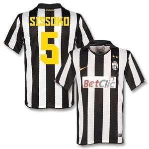 10 11 Juventus Home Jersey + Sissoko 5 (Fan Style)  Sports 