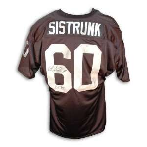  Otis Sistrunk Autographed Jersey   with SB XI 