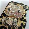 Free P&P Bling hellokitty leopard Case Cover for iPhone 3G 3GS T8 