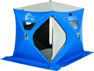 Clam Summit Thermal (6 x 8 Hub) Ice Fishing Shelter House   8848 