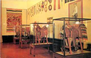 OK CLAREMORE WILL ROGERS MUSEUM SADDLE ROOM T17985  