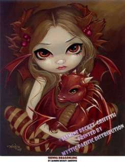 Sienna Dragonling Fairy Jasmine Becket Griffith Print  