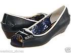 Sperry Top Siders Womens Dress Loafer Peep Penny Navy / Wht 9557182 