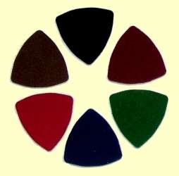 Special Ukulele Classic Style of 6 Soft Picks Plectrums  