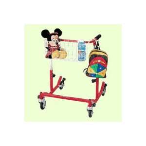  Drive Pediatric Anterior Safety Roller, X Wide, Burgundy 