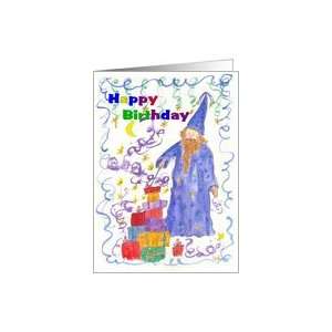  Happy Birthday Child Wizard Card Toys & Games