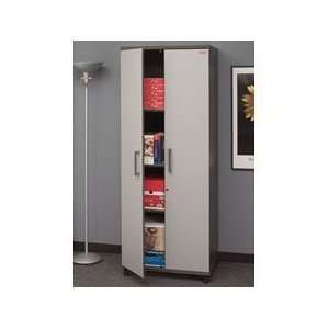  dura stor#153; Storage Cabinet, Silver Graystone, 29 1/2w 