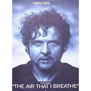 Simply Red Poster Promo