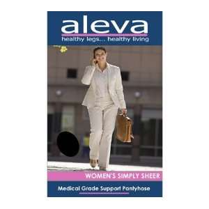 Aleva   Simply Sheer Pantyhose for Women   20 30 mmHg [Health and 