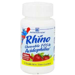  Nutrition Now Childrens Supplements Rhino FOS & Acidophilus 