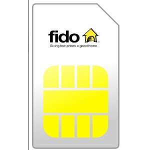  Fido SIM Card (Canada) Electronics