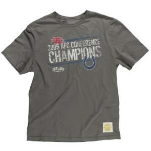   Colts 2009 AFC Conference Champions Retro Sport Exit Strategy T Shirt