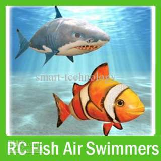 Wholesale   Air Swimmers 1pcs Flying Clownfish Shark Nemo Flying 