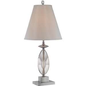  Lite Source LS 21110 Table Lamp, Plated Black Nickle