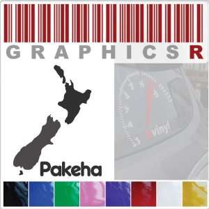   Pakeha New Zealand Kiwi NZ SilouetteA212   Carbon Fiber (R24 Black