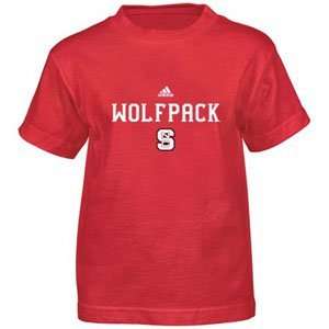  NC State YOUTH Sideline Practice T Shirt Large Sports 